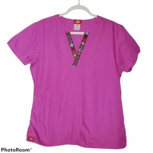 Dickie's Women's V-Neck Short Sleeve Scrub Top 536